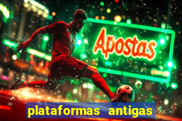 plataformas antigas de jogos